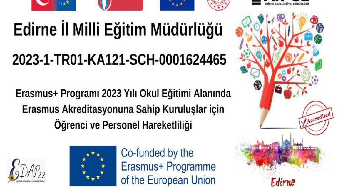 2023 Yılı Erasmus+ Programı Okul Eğitimi