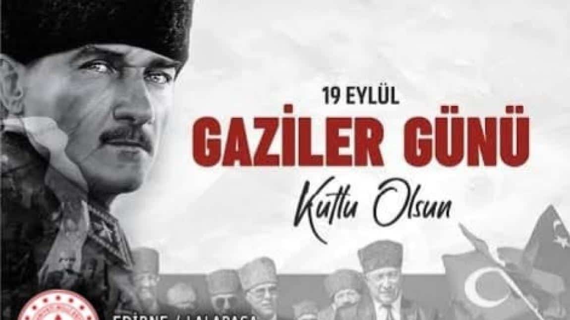 19 EYLÜL GAZİLER GÜNÜ KUTLU OLSUN 